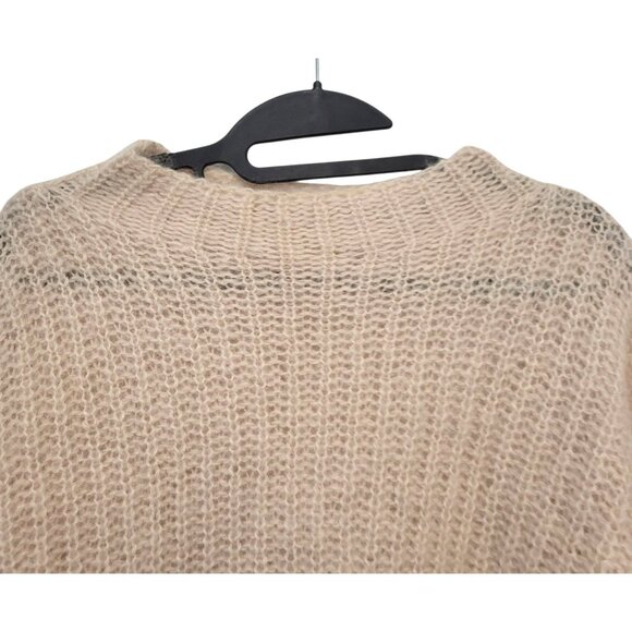 Sézane Barry Sweater Mohair Alpaca Blend Jumper - Picture 4 of 11